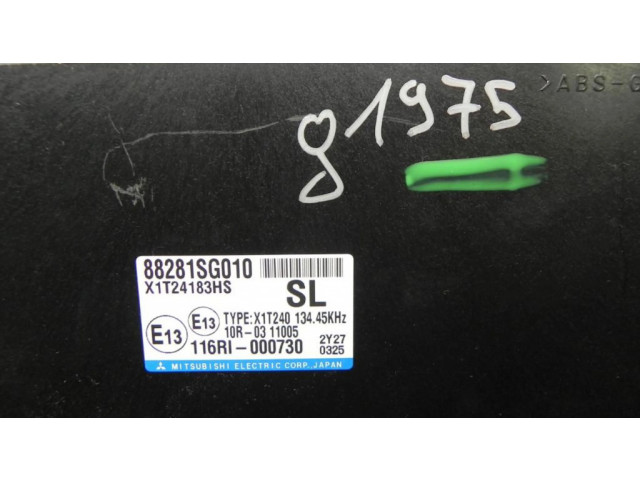 Блок управления 116RI000730, G1975 Subaru Forester SH