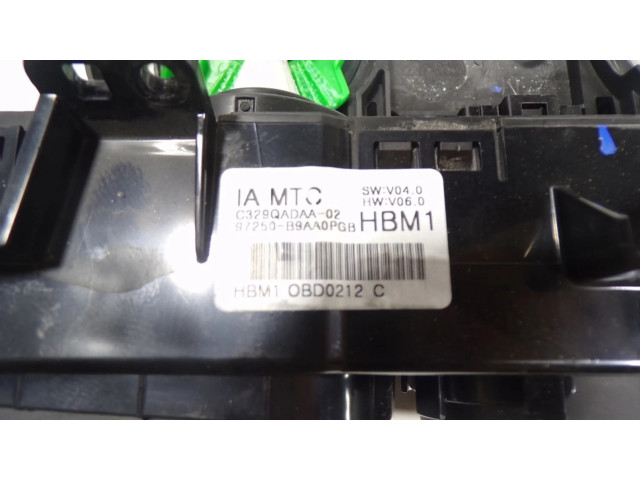 Модуль блока управления кондиционером 97250B9AA0PGB, 97250B9AA0 Hyundai i10