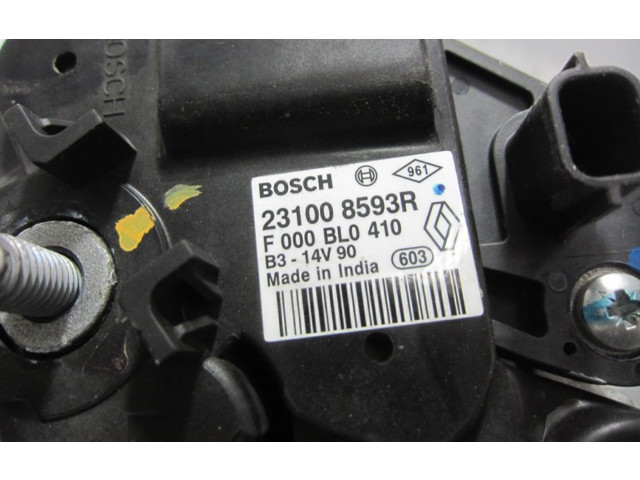 Генератор 231008593R Renault Clio III