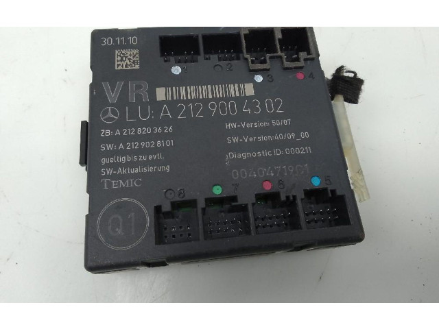 Блок управления A2129004302   Mercedes-Benz GLK (X204)