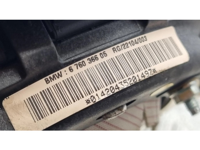 Подушка безопасности водителя 676036605, 6760366 Mini One - Cooper Cabrio R52