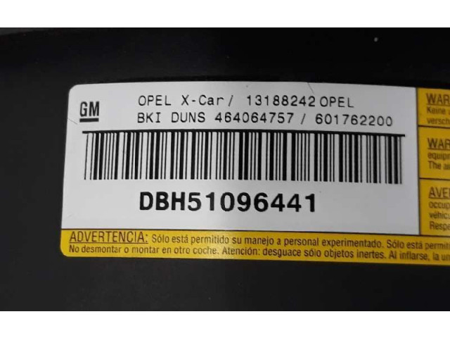 Подушка безопасности водителя 13188242, 13188242 Opel Meriva A