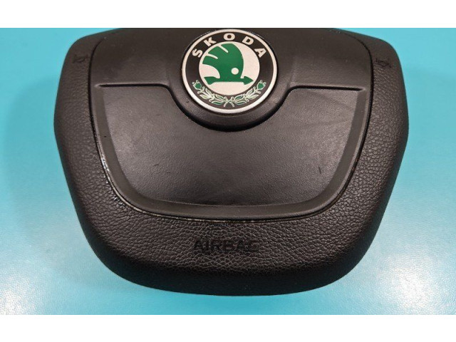 Подушка безопасности водителя 5J0880201H, IMPRK1447604   Skoda Fabia Mk2 (5J)