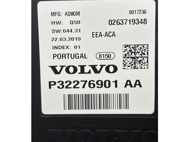 Přístrojová deska Volvo XC60 2019 0263719348, P32276901