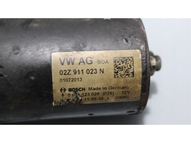 Стартер 02Z911023N Volkswagen Caddy