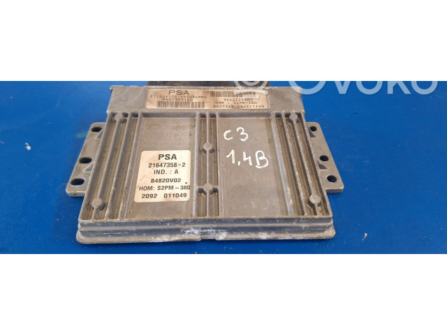 Řídící jednotka 9642222380 Citroen C3 Pluriel 2003