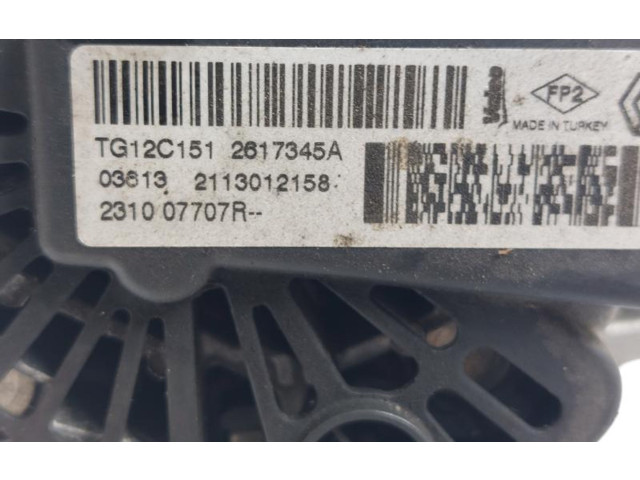 Генератор 231003831R, 231007707R   Dacia Duster      