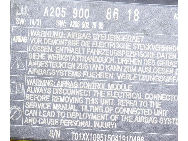 Руль    A2059008618, A2059027905   Mercedes-Benz C W205