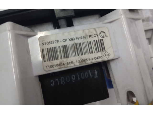 Блок управления климат-контролем T1001640A Dacia Sandero