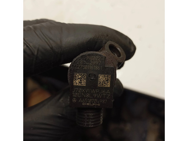 Vstřikovač A6510704987, 28342997 Mercedes-Benz C W204 pro naftový motor 2.1 A651