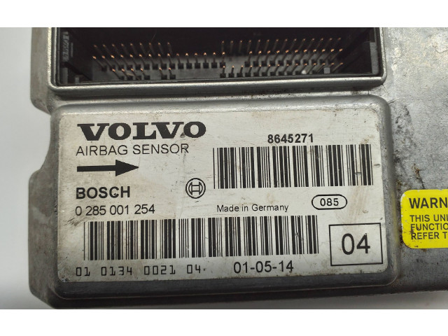 Блок подушек безопасности 0285001254, 8645271   Volvo V50