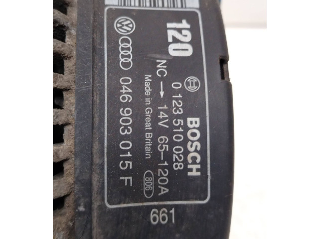 Генератор 0123510028, 046903015F   Audi A6 S6 C4 4A      