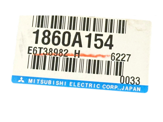 Блок управления двигателя 1860A154, 6227 Mitsubishi Outlander