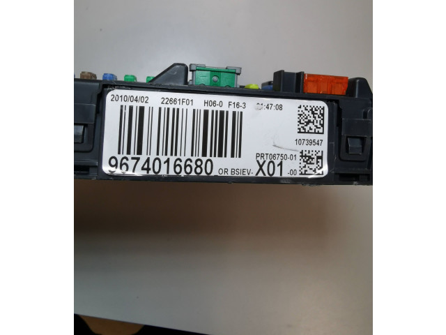 Блок предохранителей 9674016680, 22661F01 Citroen C-Crosser