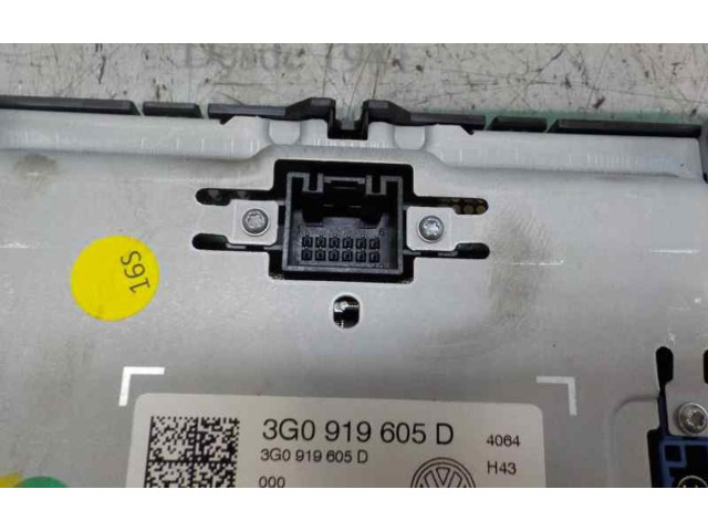 Экран дисплея вверх 3G0919605D, 3G0919605D Volkswagen Golf SportWagen