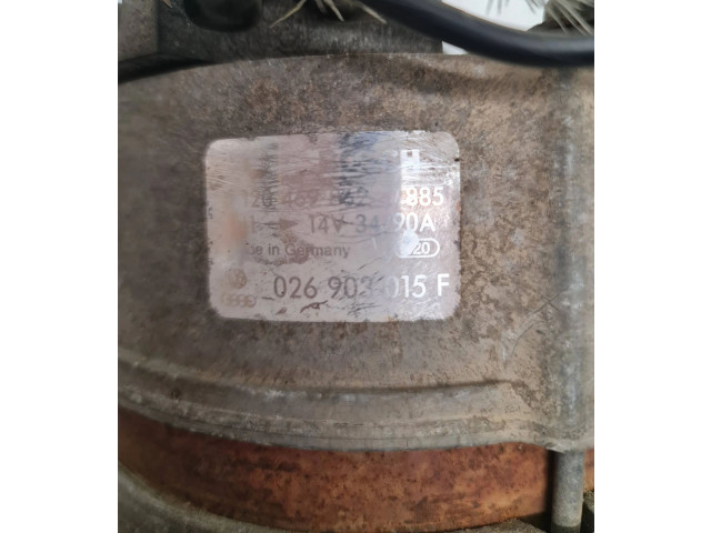 Масляный насос 026903015F, 143490A Audi 80 90 B3