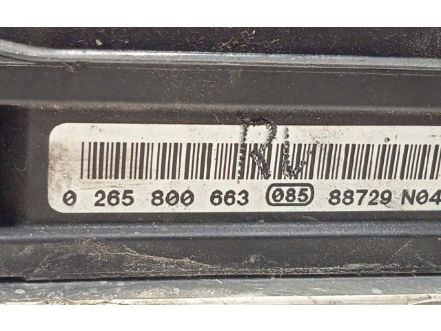 Блок АБС 51800909, 0265800663 Fiat Linea - года