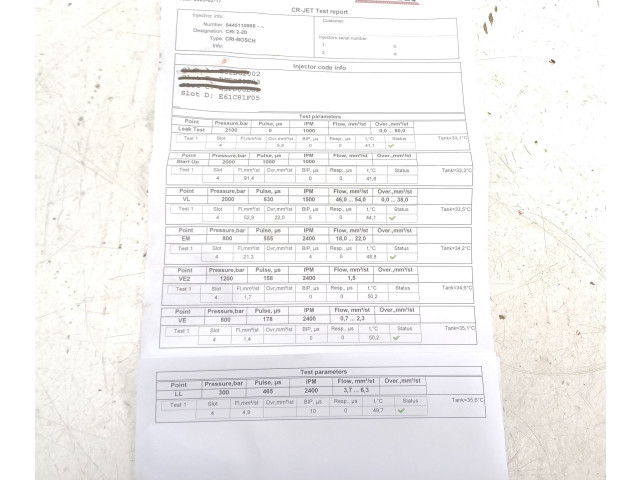 Форсунка 0445110955    Peugeot Partner III  DV5RD 