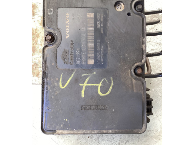 Блок АБС 8671224, 10092504033 Volvo V70 2000 - 2004 года