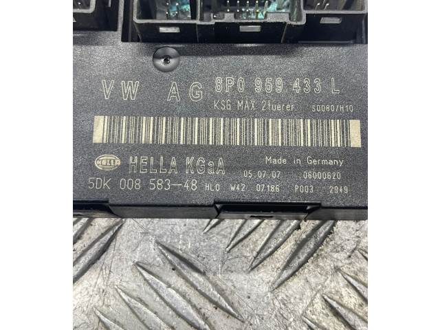 Блок комфорта 8P0959433L, 06000620   Audi A3 S3 A3 Sportback 8P   