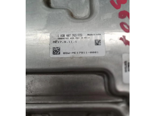 Блок управления двигателем ECU 3911104591 Hyundai i10