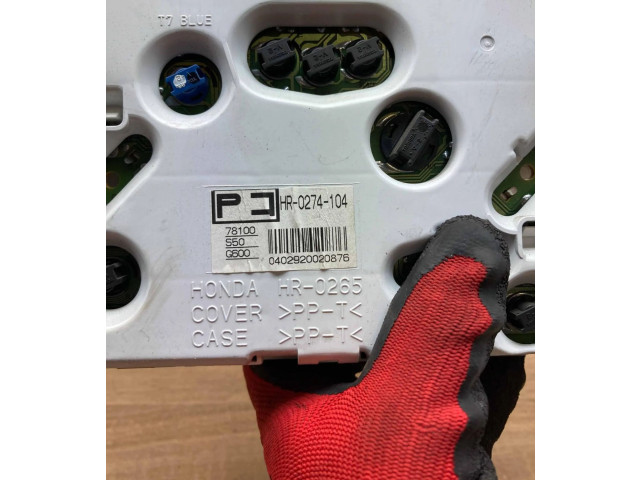 Přístrojová deska Honda Civic 1992 HR0274104, HR0274