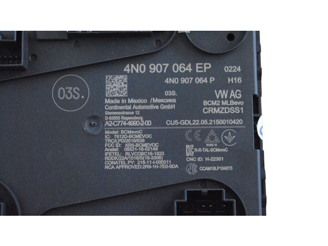 Блок комфорта 4N0907064EP, 4N0907064E Audi Q5 SQ5