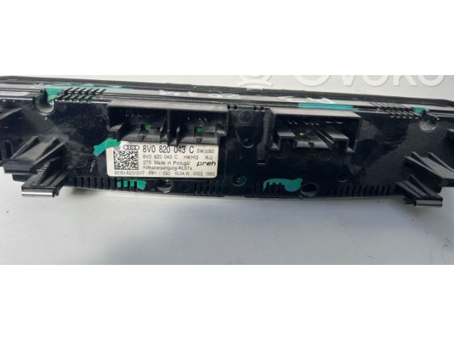 Блок управления климат-контролем Audi A3 S3 8V