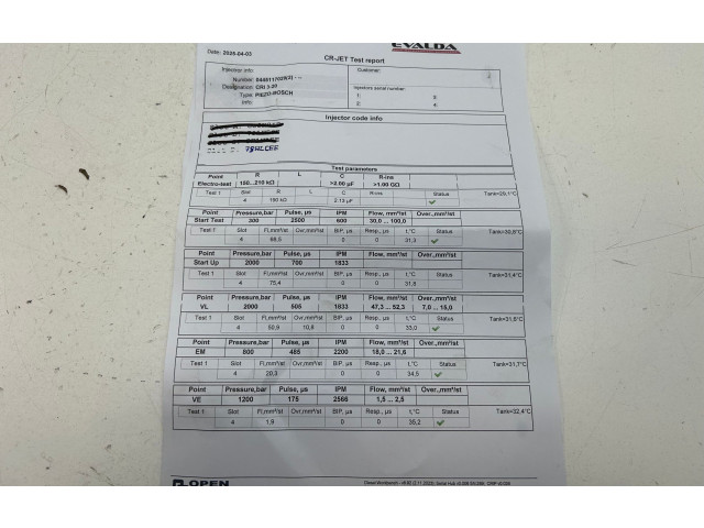 Форсунка 0445117029 Audi A7 S7 4G CGQB