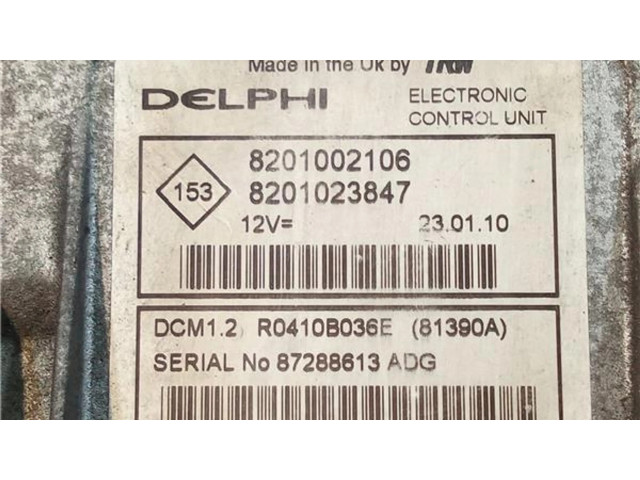 Блок управления 8201002106, R0410B036E Dacia Logan VAN