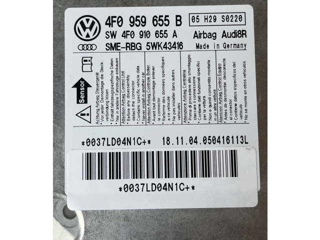 Блок подушек безопасности 4F0959655B, 05H29S0220   Audi A6 S6 C6 4F
