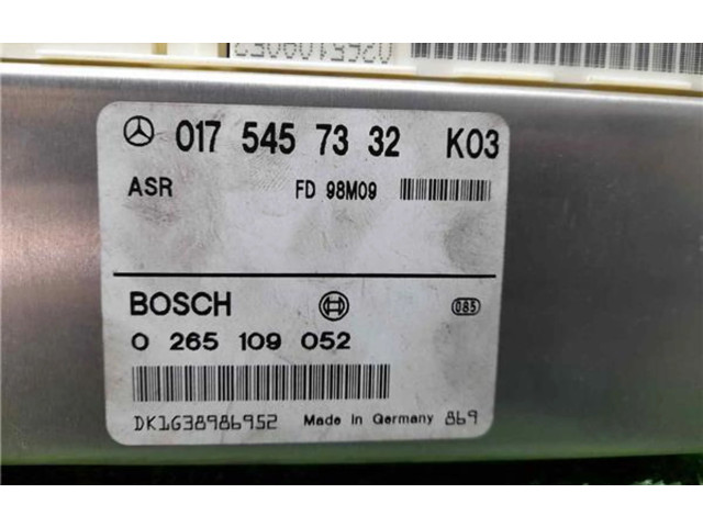 Блок управления 0265109052, 0175457332   Mercedes-Benz E AMG W210