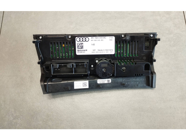 Блок управления климат-контролем 8K1820043BC, A2C92381400   Audi A5 Sportback 8TA
