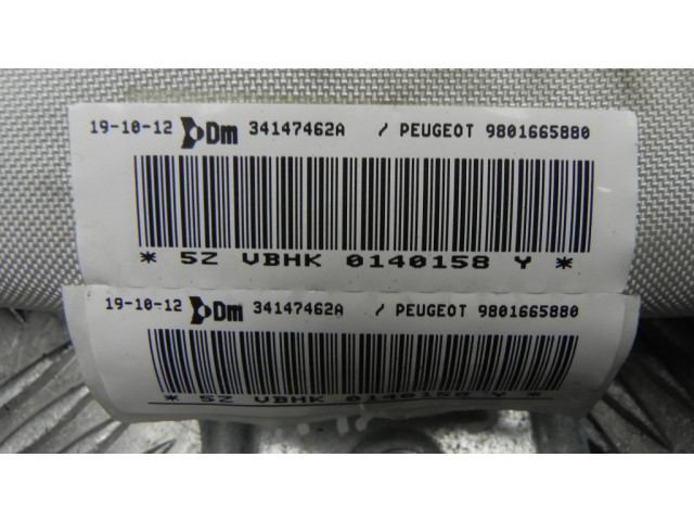 Боковая подушка безопасности 9801665880, M4525   Peugeot 5008