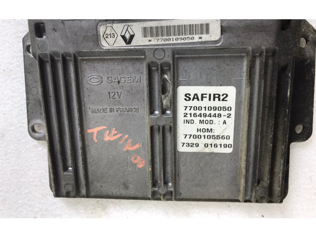 Řídící jednotka 7700109050, 7700105560 Renault Twingo I