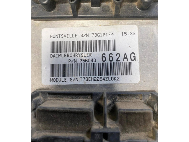 Блок комфорта P56040662AG, 73G1P1F4 Jeep Grand Cherokee (WK)