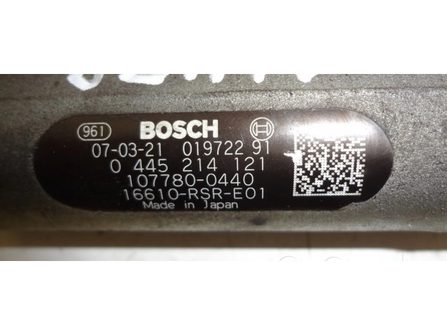 Топливная рампа 0445214121, 16610-RSR-E01   Honda Civic 2.2  для двигателя N22A2