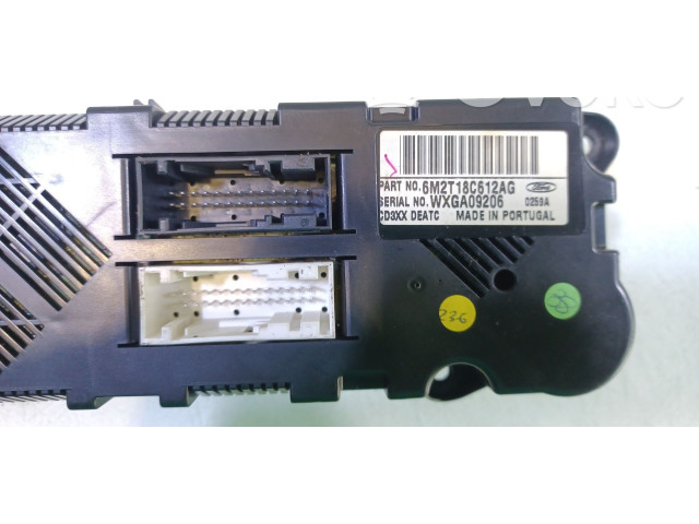 Блок управления климат-контролем 6M2T18C612AG, WXGA09206 Ford S-MAX