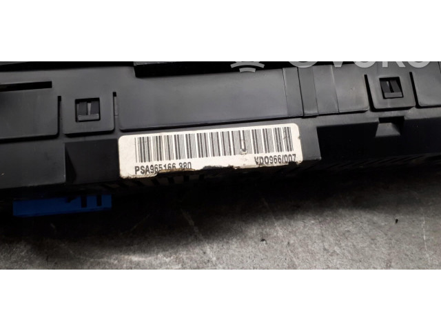Панель приборов 965166380 Citroen Xsara Picasso