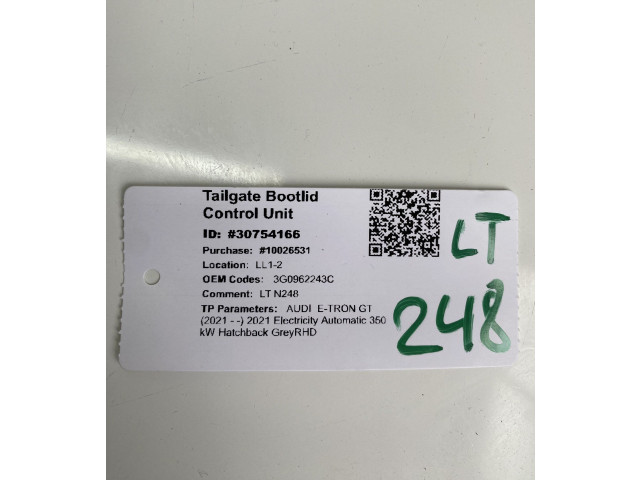 Зеркало электрическое Audi E-tron GT 2021 - года