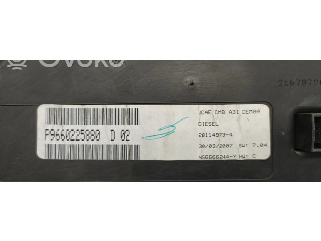Панель приборов P9660225880D   Citroen C2       