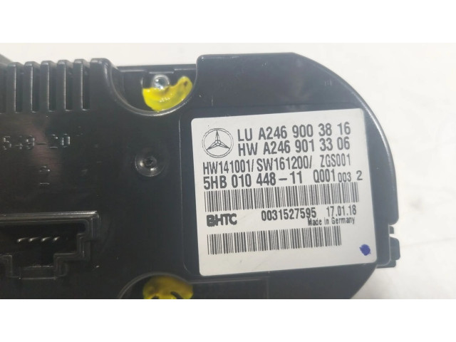 Блок управления климат-контролем A2469003816   Mercedes-Benz GLA W156