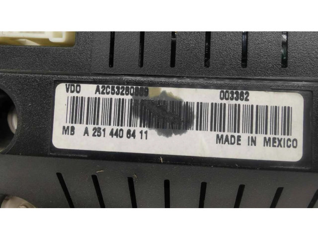 Панель приборов A2514406411, 003362   Mercedes-Benz R W251       