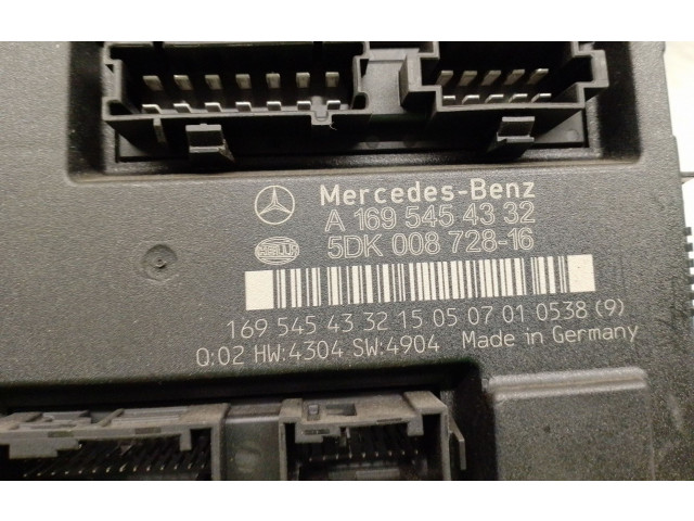 Pojistková skříňka Řídící jednotka BSM A1695454332, 5DK00872816 Mercedes-enz B W245 2005