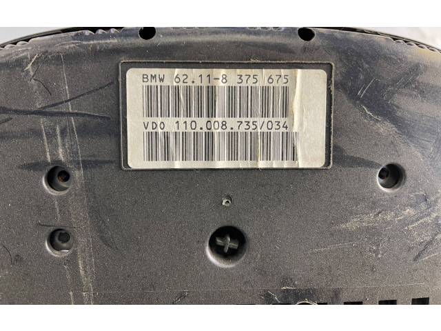 Přístrojová deska BMW 5 E39 1998 62118375675, 110008735034