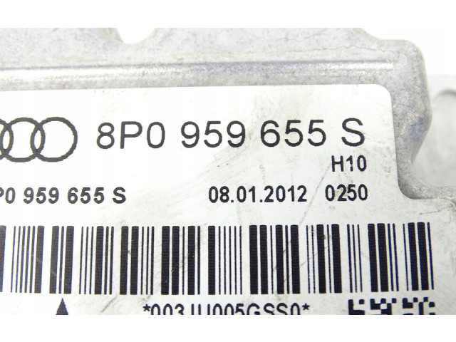 Блок подушек безопасности 8P0959655S Audi A3 S3 8P