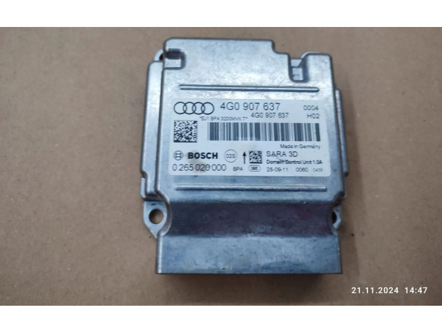 Блок подушек безопасности 4G0907637 Audi A7 S7 4G