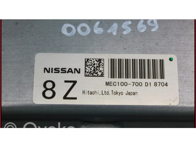 Комплект блоков управления MEC100700, 285F51CA0A Infiniti FX