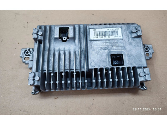 Дисплей    A2129004900, A2129010400   Mercedes-Benz E C207 W207