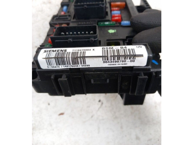 Модуль управления BSM 9643498780 Citroen C2